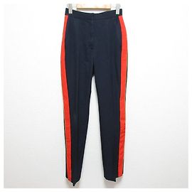 Stella Mc Cartney Stella McCartney Side Stripe Trousers Blue Navy blue