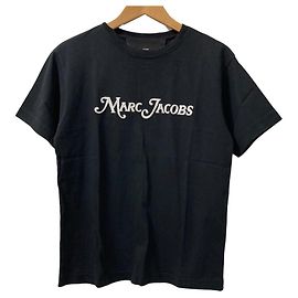 MARC JACOBS T-SHIRT LOGO T-Shirt in cotone Nero Altro