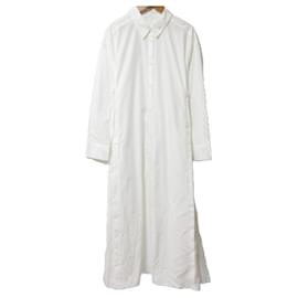 Autre Marque Gestufte Hemdkleid Grace Class Weiß