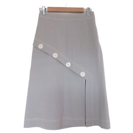 Chloé Saia midi A-line See by Chloe Marrom