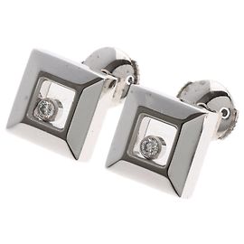 Pendientes Chopard Happy Diamonds en oro blanco de 18K Otro