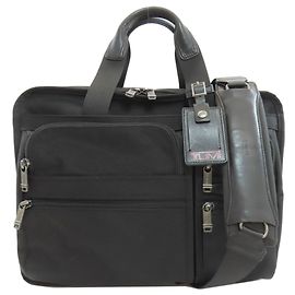 TUMI GEN4.2 Borsa da lavoro in tela 2 in 1 per uomini Nero