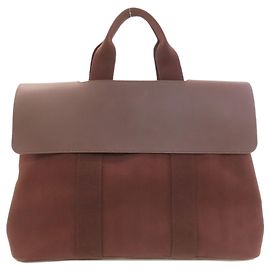Hermès Valparaiso MM Handtasche Braun