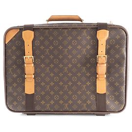 Sac de voyage Satellite 53 Louis Vuitton Marron Monogramme