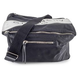 Givenchy Men's Shoulder Bag in Black Nylon Black