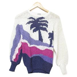 Autre Marque Agnona ALTUNA Strickwaren Weiß Lila