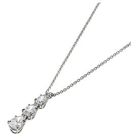 Colar de Diamante em Forma de Pêra Harry Winston Trilogy Outro