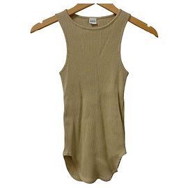 Autre Marque Canotta Rib TEREKO BOWTE Beige