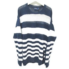 Polo Ralph Lauren Suéter de Verano 100% Lino Azul Otro