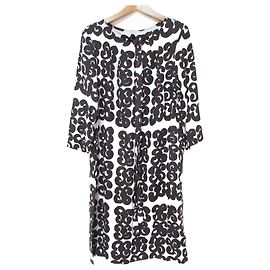 Autre Marque Tarha Kleid von Marimekko Schwarz Weiß