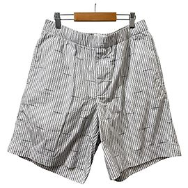 Shorts à imprimé rayé Givenchy Blanc