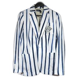 Giacca Su Misura a Un Bottone Polo di Ralph Lauren Blu Altro
