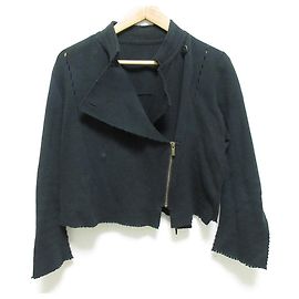 ISSEY MIYAKE A.POC Strickjacke Riders Schwarz