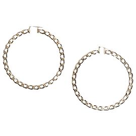 Jacquemus Pendientes de aro de oro Dorado