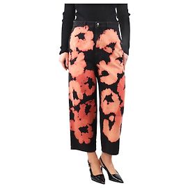 Marni Black tie-dye jeans - size UK 10 Black