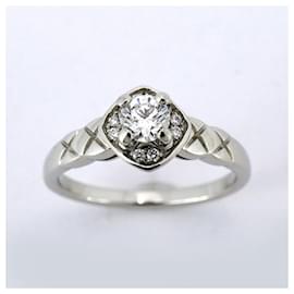 Chanel-Chanel Coco Crush Platinum Diamond Ring-Other