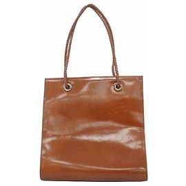 Cartier Panther Leather Tote Bag Brown