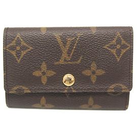 Louis Vuitton Monogram Key Holder Brown