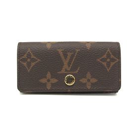 Louis Vuitton Monogram 4 Key Holder Brown