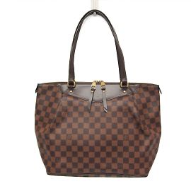 Borsa tote donna Louis Vuitton Damier Westminster GM N41103 Ebano Damier ebene