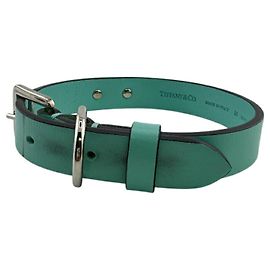 Tiffany & Co. Dog Collar Blue Other