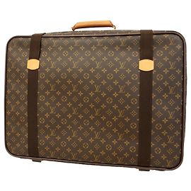 Borsa Boston Satellite 65 Monogram Louis Vuitton Marrone