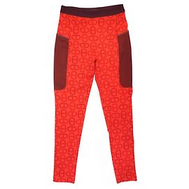 Hermès NUOVO PANTALONE HERMES LEGGING CATENA ANCORATA BISTRETCH 40 M ROSSO SCARLATTO Rosso