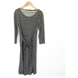 Abito in seta e cotone Max Mara WEEKEND Nero