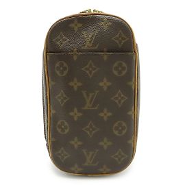Sac Pochette Ganju Monogram Louis Vuitton Marron Noir Monogramme