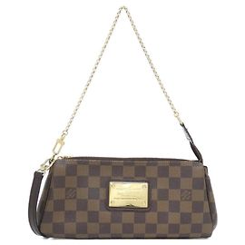 Borsa a Spalla Damier Eva Louis Vuitton Marrone