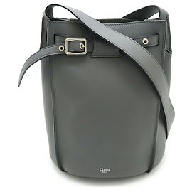 Céline Bolsa de Ombro Big Bucket da Celine Marrom