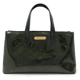 Sac à main tote Louis Vuitton Monogram Vernis Wilshire PM Autre