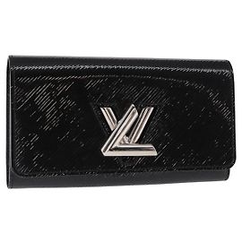 Multicartes Twist Kartenetui aus Epi-Leder von Louis Vuitton Schwarz