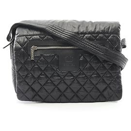 Borsa Messenger Coco Cocoon di Chanel Nero