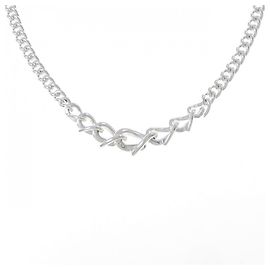 Tiffany & Co Collana Graduata Tiffany Forge Argento