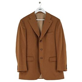 Franck Namani Brown cashmere jacket Brown