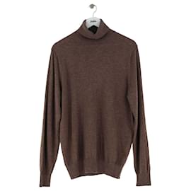 Eric Bompard Brauner Kaschmirpullover Braun