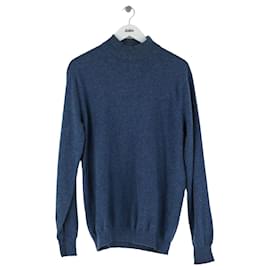 Eric Bompard Pull en cachemire bleu Bleu
