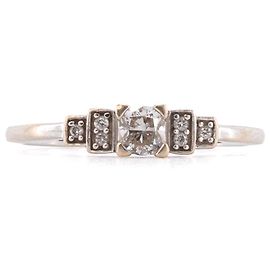 MAUBOUSSIN - Ring Ein Frühling 1930 Mauboussin aus Weißgold (T54) Silber