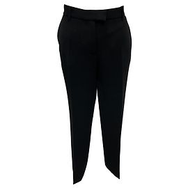 Schwarze Crepe-Hosen von Barbara Bui Schwarz