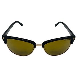 Occhiali da sole Fany specchiati neri / dorati Tom Ford Nero