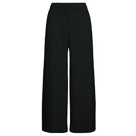 Pantalons plissés noirs Issey Miyake Noir