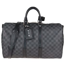 Louis Vuitton Damier Graphite Canvas Keepall Bandoulier 45 Bag Other