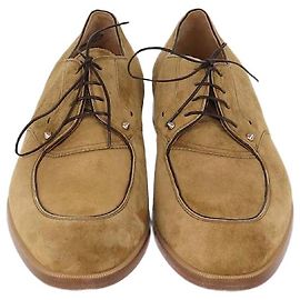 Chaussures Derby Thomas iii en daim marron Christian Louboutin Marron