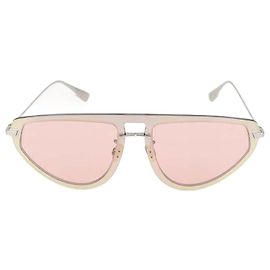 Christian Dior Ultime 2 Sonnenbrille Silber/Rosa Silber Pink