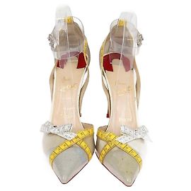 Christian Louboutin Multicolor/Clear PVC Metri Pumps Multiple colors Other