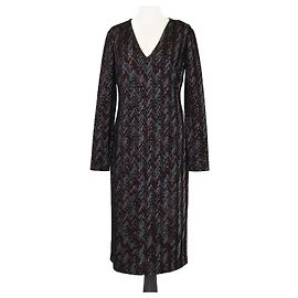 Missoni Multicolor Wool Zigzag Rachel Midi Dress Other
