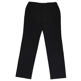 Pantaloni dritti in misto cotone e nylon neri Hermès Nero