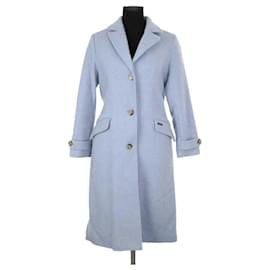 Woolrich Blue wool coat Blue