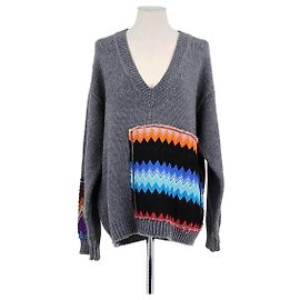 Missoni Pull en laine gris Gris